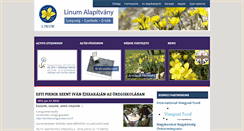 Desktop Screenshot of linumfoundation.eu
